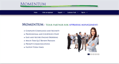 Desktop Screenshot of momentumweb.com